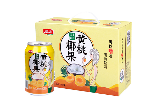 黃桃椰果禮盒 黃桃椰果禮盒
